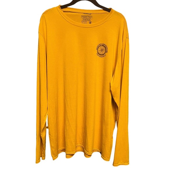 Patagonia Other - Patagonia Mens Long Sleeve Capilene Cool Daily Graphic Shirt Sz XXL Revolution